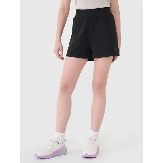 4F spodenki bawełniane damskie 4FWMM00TSHOF542 czarne, Kolor: czarny, Rozmiar: S, 4 zdjęcie