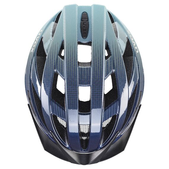 UVEX I-Vo kask rowerowy unisex z regulacją rozmiaru i technologią inmould niebieski/czarny, Kolor: niebieski, Rozmiar: 56-60, 2 zdjęcie UVEX I-Vo kask rowerowy unisex z regulacją rozmiaru i technologią inmould niebieski/czarny, Kolor: niebieski, Rozmiar: 56-60, 2 zdjęcie