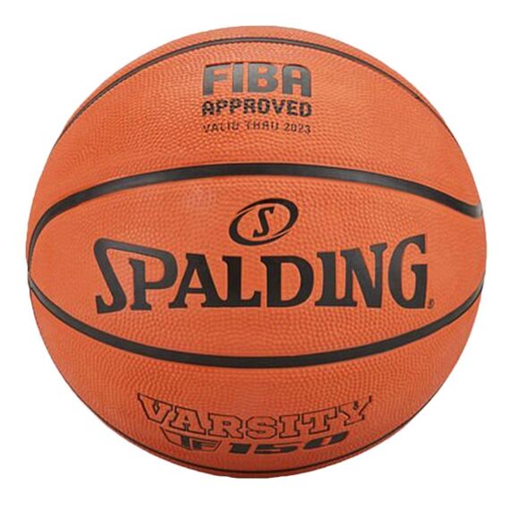 SPALDING piłka do koszykówki treningowa VARSITY TF-150 + POMPKA, 3 zdjęcie
