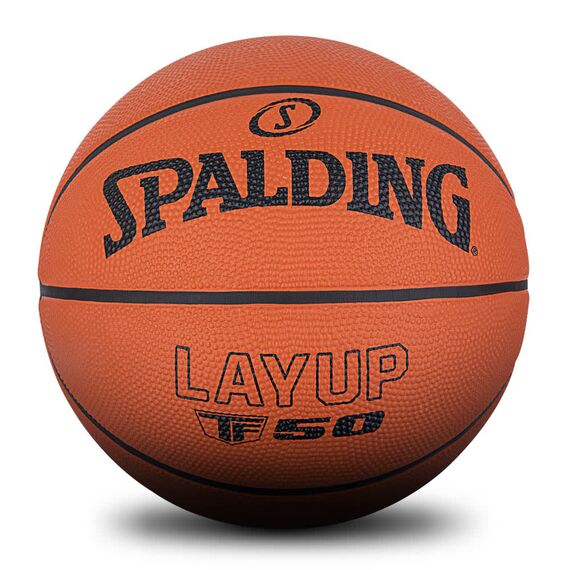 SPALDING piłka do koszykówki treningowa LAYUP TF-50 + POMPKA, Kolor: pomarańczowy, Rozmiar: 6, 2 zdjęcie