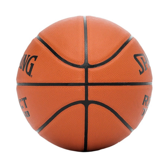 SPALDING piłka do koszykówki REACT TF-250 pomarańczowa + pompka, 2 zdjęcie