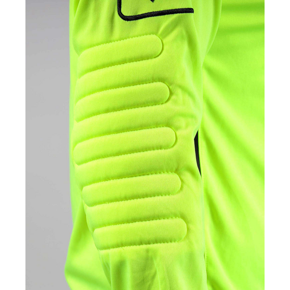 GIVOVA komplet bramkarski bluza i spodenki z ochraniaczami KITP009, Kolor: żółty, Rozmiar: 2XL, 4 zdjęcie