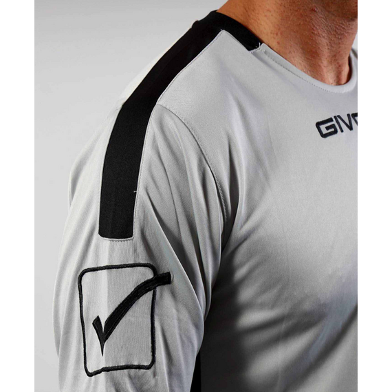 GIVOVA komplet bramkarski koszulka i spodenki z ochraniaczami KITP009 szary, Kolor: szary, Rozmiar: XL, 3 zdjęcie