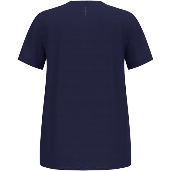 Koszulka damska Odlo ZEROWEIGHT CHILL-TEC T-shirt crew neck s/s, Kolor: granatowy, Waga: 0.2, Rozmiar: M, 2 zdjęcie