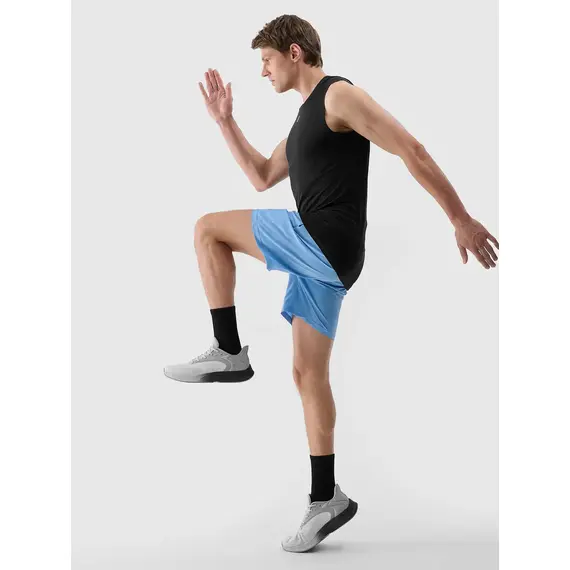 4F koszulka męska bezrękawnik treningowy 4FWSS25TFSLM461 czarna, Kolor: czarny, Rozmiar: L, 3 zdjęcie