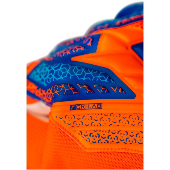 Reusch rękawice bramkarskie Attrakt Freegel Silver, Kolor: pomarańczowy, Rozmiar: 9, 4 zdjęcie