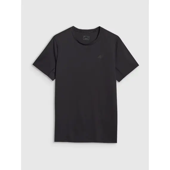 4F t-shirt męski koszulka treningowa 4FWSS25TFTSM1215 czarna, Kolor: czarny, Rozmiar: L, 4 zdjęcie