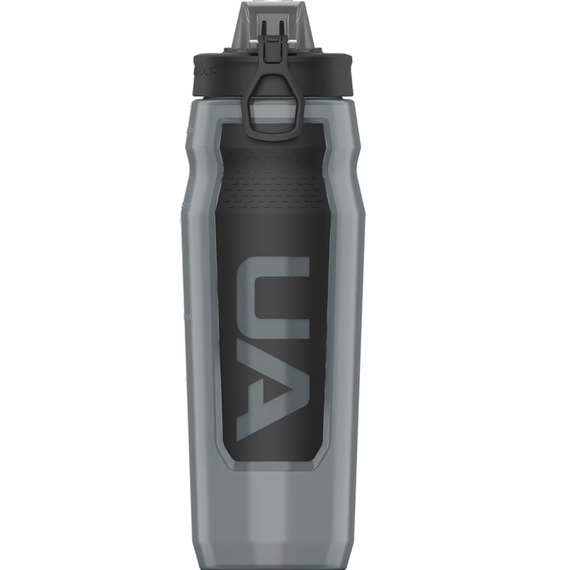 UNDER ARMOUR bidon na siłownię z ustnikiem 950ml szary, Kolor: szary, Pojemność (ml): 950