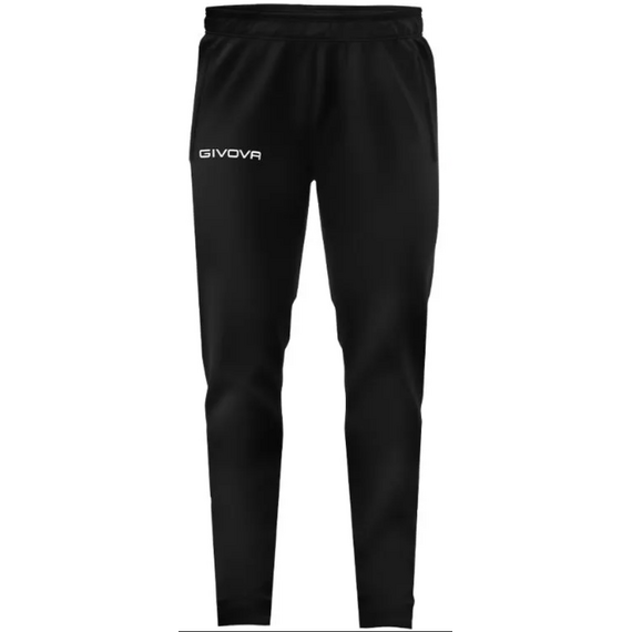 GIVOVA spodnie dresowe męskie treningowe P023 czarne, Kolor: czarny, Rozmiar: 2XL