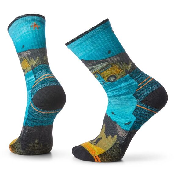 SMARTWOOL skarpety turystyczne długie unisex U'S Hike Light niebieskie