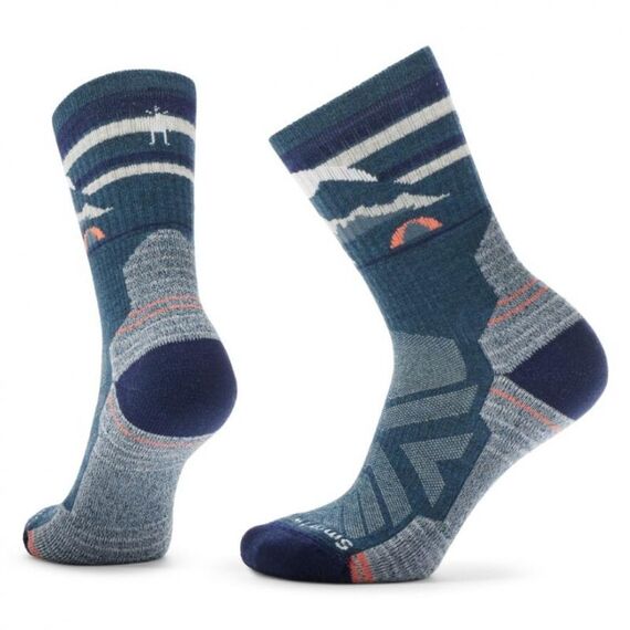 SMARTWOOL skarpety turystyczne długię za kostkę W'S Hike Light niebieskie