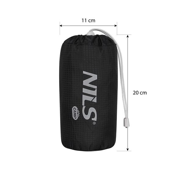 NILS CAMP plecak biegowy z miejscem na bukłak 10L TRIPPER NC1708 czarny, Kolor: czarny, Rozmiar: one size, 11 zdjęcie