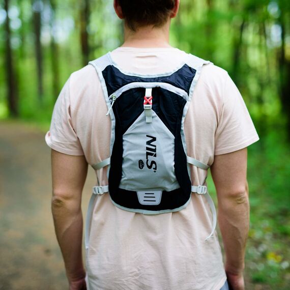 NILS CAMP plecak biegowy z miejscem na bukłak 10L TRIPPER NC1708 czarny, Kolor: czarny, Rozmiar: one size, 10 zdjęcie