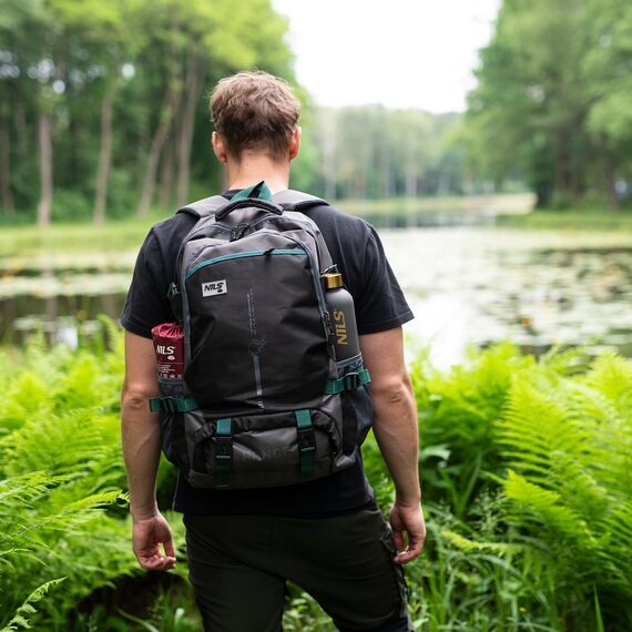 NILS CAMP plecak biegowy z miejscem na bukłak 12L JOURNEY NC1797 czarny, Kolor: czarny, Rozmiar: one size, 18 zdjęcie