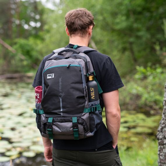 NILS CAMP plecak biegowy z miejscem na bukłak 12L JOURNEY NC1797 czarny, Kolor: czarny, Rozmiar: one size, 16 zdjęcie