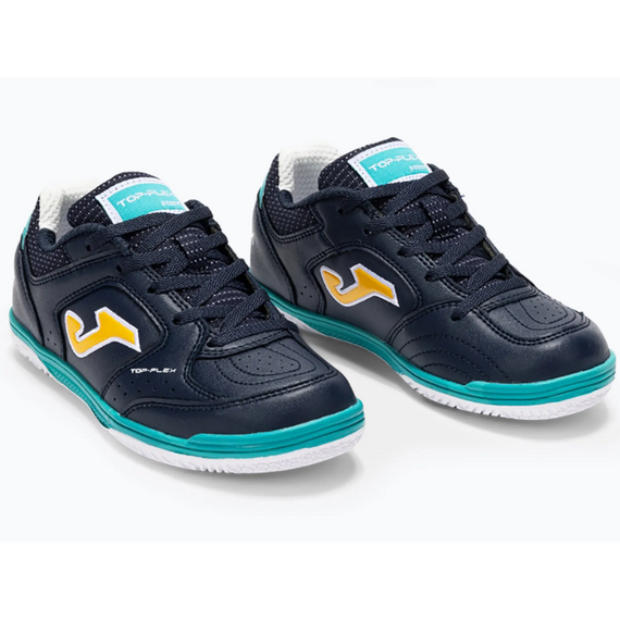 JOMA buty dziecięce piłkarskie halówki TPJS2503IN TOP FLEX granatowe, Kolor: granatowy, Rozmiar: 36, 2 zdjęcie