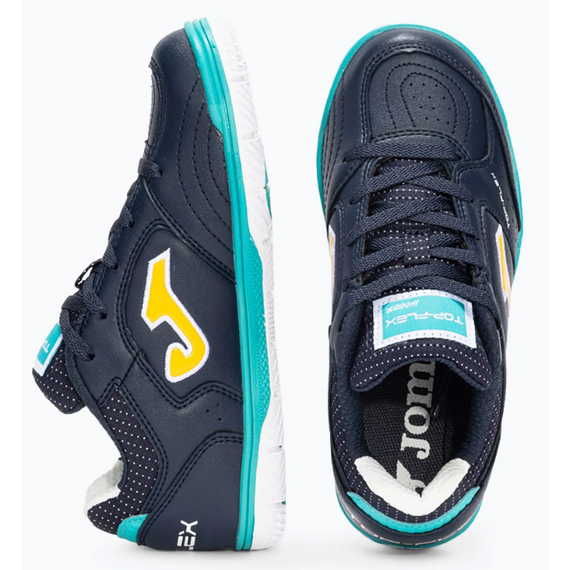 JOMA buty dziecięce piłkarskie halówki TPJS2503IN TOP FLEX granatowe, Kolor: granatowy, Rozmiar: 36, 4 zdjęcie