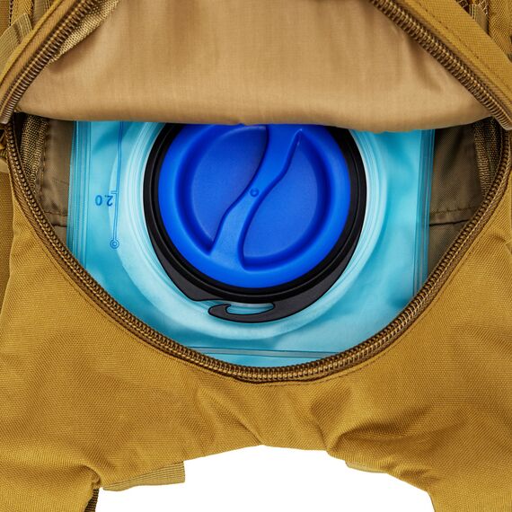 NILS CAMP plecak biegowy z miejscem na bukłak 15L CRAB NC1732 brązowy, 3 zdjęcie