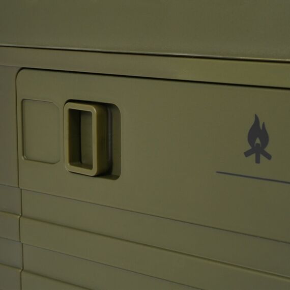 NILS CAMP skrzynia turystyczna kempingowa przechowywania 50L NCB4003 zielona, Kolor: zielony, Rozmiar: 50l, 8 zdjęcie