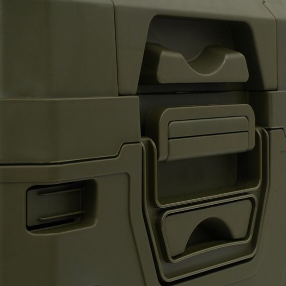 NILS CAMP skrzynia turystyczna kempingowa przechowywania 50L NCB4003 zielona, Kolor: zielony, Rozmiar: 50l, 4 zdjęcie