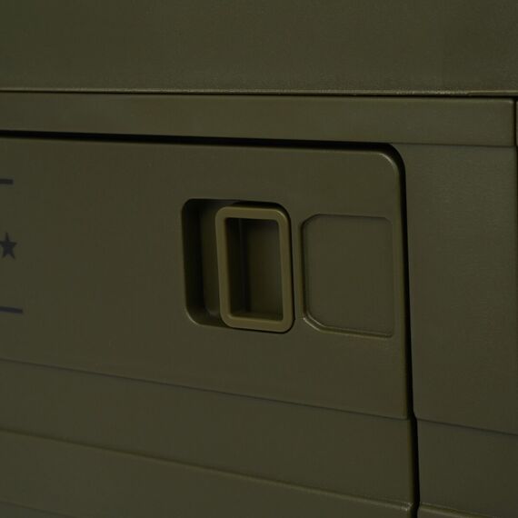 NILS CAMP skrzynia turystyczna kempingowa przechowywania 50L NCB4004 zielona, Kolor: zielony, Rozmiar: 50l, 8 zdjęcie