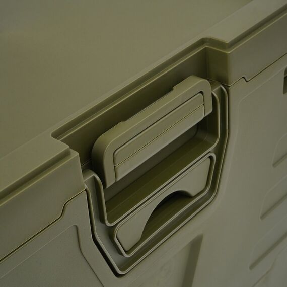 NILS CAMP skrzynia turystyczna kempingowa przechowywania 50L NCB4004 zielona, Kolor: zielony, Rozmiar: 50l, 5 zdjęcie