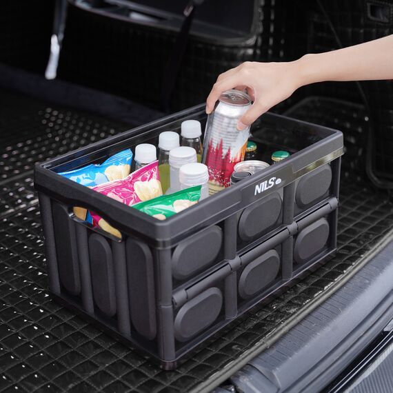 NILS CAMP skrzynia turystyczna kempingowa przechowywania 20L NCB4005 czarny, 11 zdjęcie