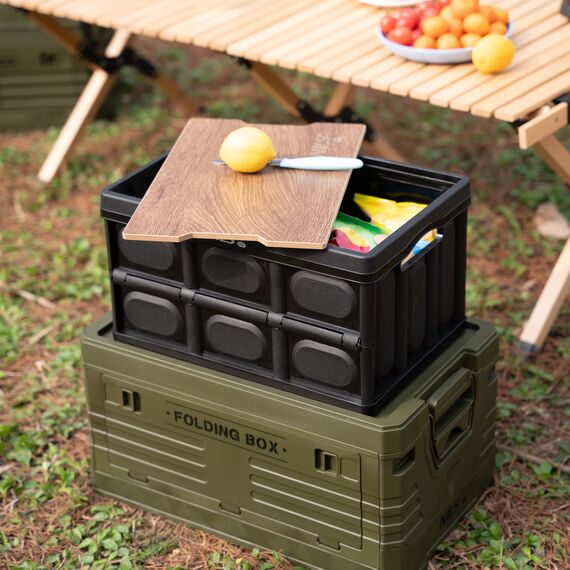 NILS CAMP skrzynia turystyczna kempingowa przechowywania 20L NCB4005 czarny, 7 zdjęcie