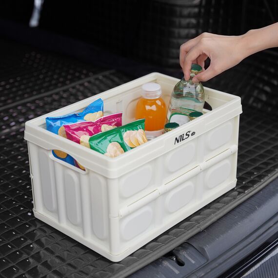 NILS CAMP skrzynia turystyczna kempingowa przechowywania 15L NCB4007 biały, 11 zdjęcie