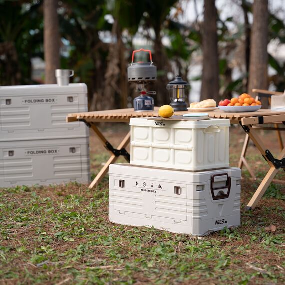 NILS CAMP skrzynia turystyczna kempingowa przechowywania 15L NCB4007 biały, 8 zdjęcie