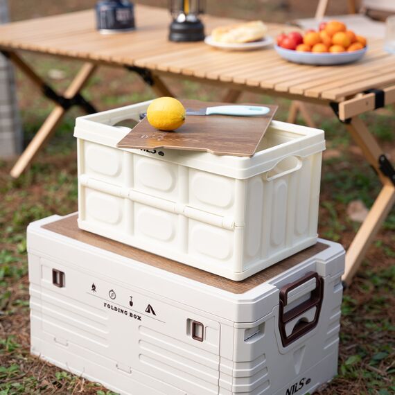 NILS CAMP skrzynia turystyczna kempingowa przechowywania 15L NCB4007 biały, 7 zdjęcie