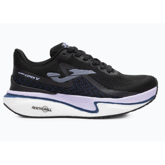 JOMA STORM buty do biegania damskie z amortyzacji RVIPLS2501 czarne, Kolor: czarny, Rozmiar: 38