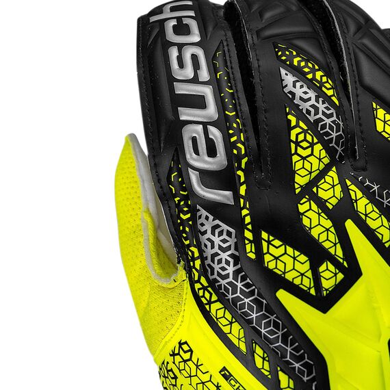REUSCH rękawice bramkarskie Attrakt Solid, Kolor: żółty, Rozmiar: 8.5, 6 zdjęcie REUSCH rękawice bramkarskie Attrakt Solid, Kolor: żółty, Rozmiar: 8.5, 6 zdjęcie
