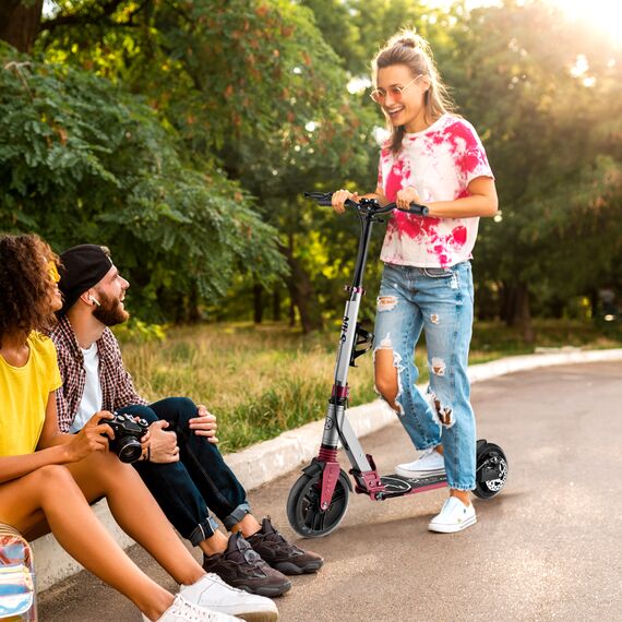 NILS EXTREME hulajnoga miejska z hamulcem tarczowym HM122T, 4 zdjęcie