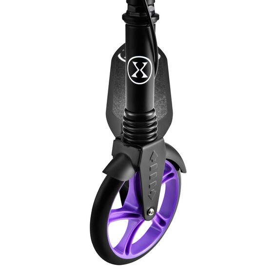 NILS EXTREME hulajnoga miejska z hamulcem ręcznym HM124T fioletowa, Kolor: fioletowy, Waga: 6 kg, 9 zdjęcie