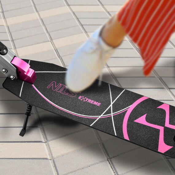 NILS EXTREME hulajnoga damska miejska składana z dużymi kołami HM127, 2 zdjęcie