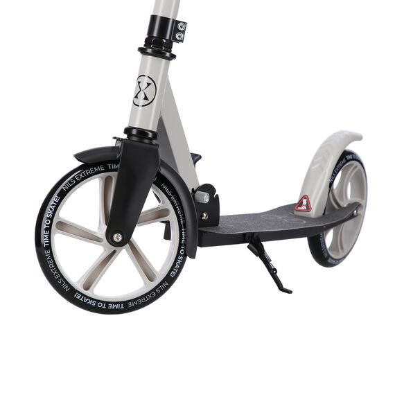 NILS EXTREME hulajnoga damska miejska składana z dużymi kołami HM2009 szara, Kolor: szary, Waga: 4 kg, 7 zdjęcie