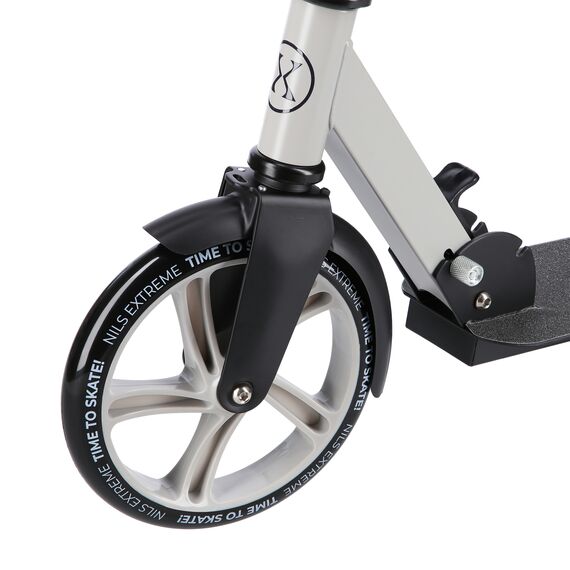 NILS EXTREME hulajnoga damska miejska składana z dużymi kołami HM2009 szara, Kolor: szary, Waga: 4 kg, 6 zdjęcie