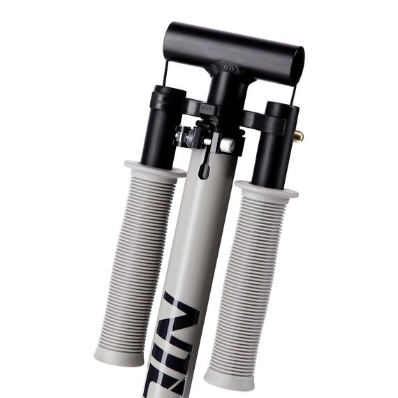 NILS EXTREME hulajnoga damska miejska składana z dużymi kołami HM2009 szara, Kolor: szary, Waga: 4 kg, 3 zdjęcie