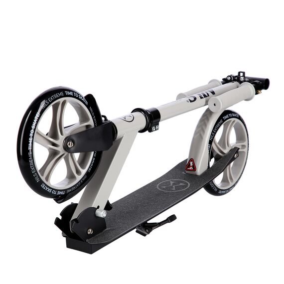 NILS EXTREME hulajnoga damska miejska składana z dużymi kołami HM2009 szara, Kolor: szary, Waga: 4 kg, 2 zdjęcie