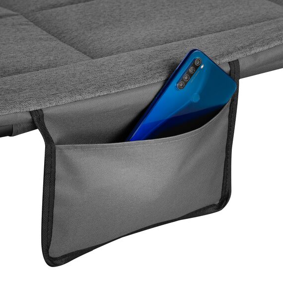 NILS CAMP łóżko turystyczne składane 200cm NC2720 szare, 7 zdjęcie