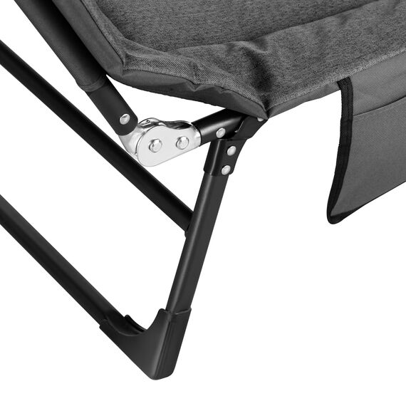 NILS CAMP łóżko turystyczne składane 200cm NC2720 szare, 6 zdjęcie