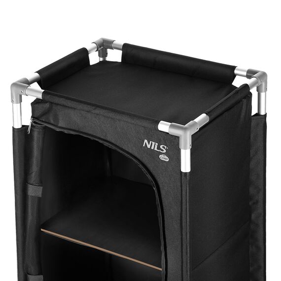 NILS CAMP szafka turystyczna z torbą do przenoszenia NC3031 czarne, 8 zdjęcie