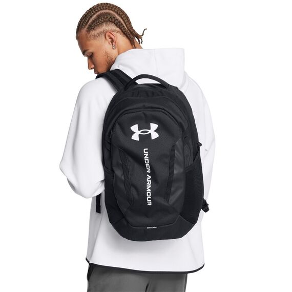 UNDER ARMOUR plecak sportowy impregnowany Hustle 6.0 Sport czarny, Kolor: czarny, Rozmiar: one size, Pojemność (litry): 29, 2 zdjęcie