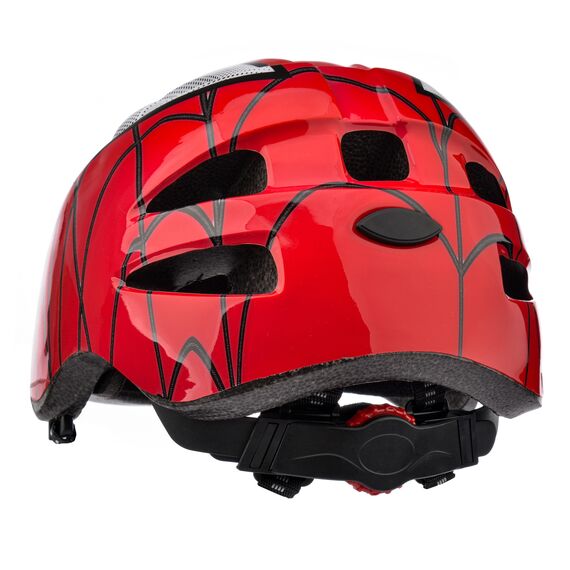 Meteor Kask dziecięcy MA-2 Spider, Kolor: czerwony, Rozmiar: 52-56, 3 zdjęcie