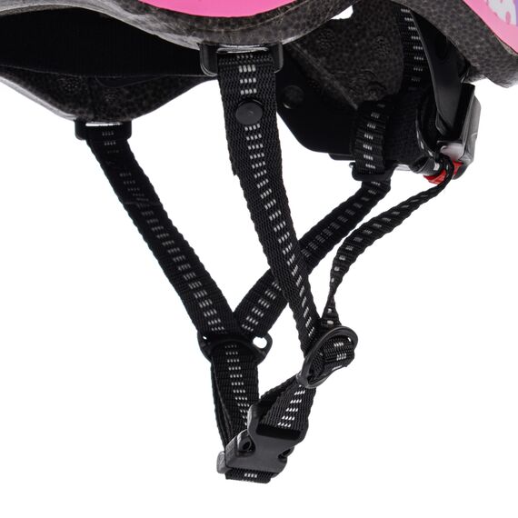 Meteor Kask dziecięcy MA-2  Flower, Kolor: fioletowy, Rozmiar: 48-52, 3 zdjęcie