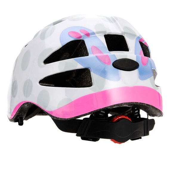 Meteor Kask dziecięcy MA-2 M Bunny króliczek, Kolor: liliowy, Rozmiar: 52-56, 4 zdjęcie Meteor Kask dziecięcy MA-2 M Bunny króliczek, Kolor: liliowy, Rozmiar: 52-56, 4 zdjęcie