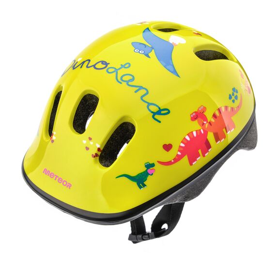 Kask rowerowy Meteor KS06 Dragon, Kolor: żółty, Rozmiar: 44-48, 2 zdjęcie Kask rowerowy Meteor KS06 Dragon, Kolor: żółty, Rozmiar: 44-48, 2 zdjęcie
