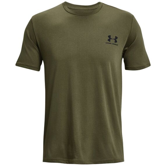 UNDER ARMOUR t-shirt męski koszulka treningowa SPORTSTYLE LC SS zielona, Kolor: zielony, Rozmiar: XXL