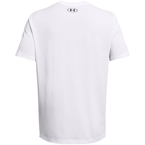 UNDER ARMOUR t-shirt męski koszulka treningowa LOGO UPDATE biała, Kolor: biały, Rozmiar: XL, 3 zdjęcie
